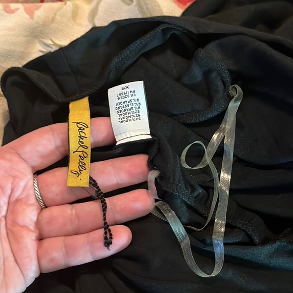 RACHEL PALLY Size XS Stretchy Jumpsuit 1-Piece VNeck Belted Tie-Waist $298 NEW - Picture 14 of 17